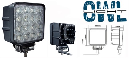 Owl Light Led 48W 3200 Lumen 60gr